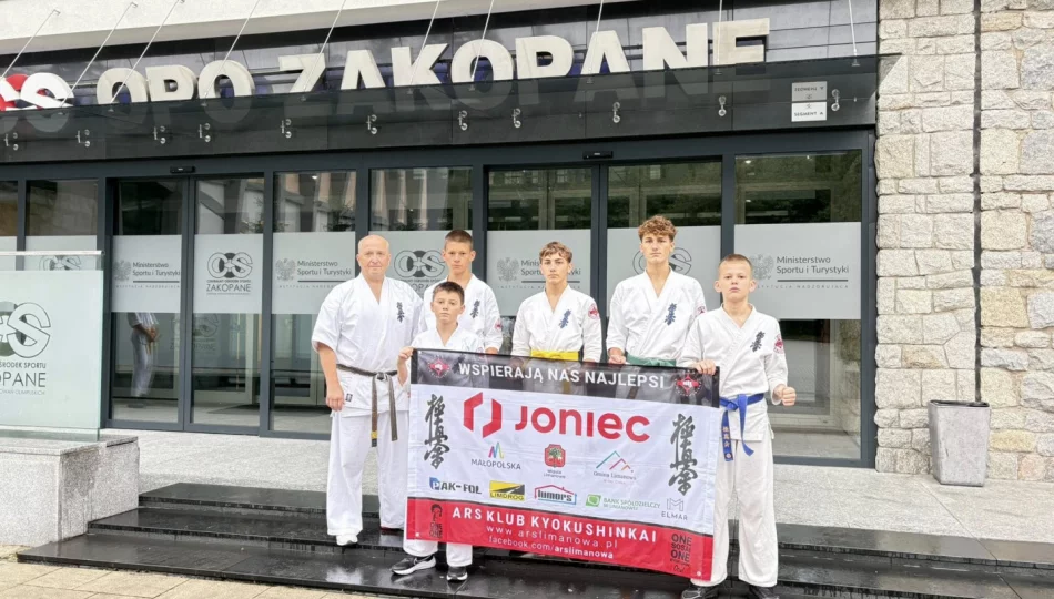 Limanowscy karatecy na zgrupowaniu Kadry Małopolskiej w Zakopanem - zdjęcie 1