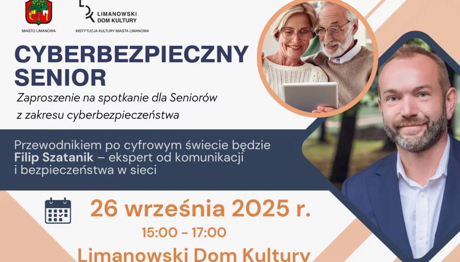 Zapraszamy Seniorów na spotkanie z cyberbezpieczeństwa - zdjęcie 1