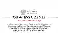 Obwieszczenie Wojewody Małopolskiego o prowadzonym postępowaniu - 2 - zdjęcie główne