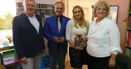 Spotkanie z pisarką Krystyną Mirek w bibliotece w Kaninie - zdjęcie 3