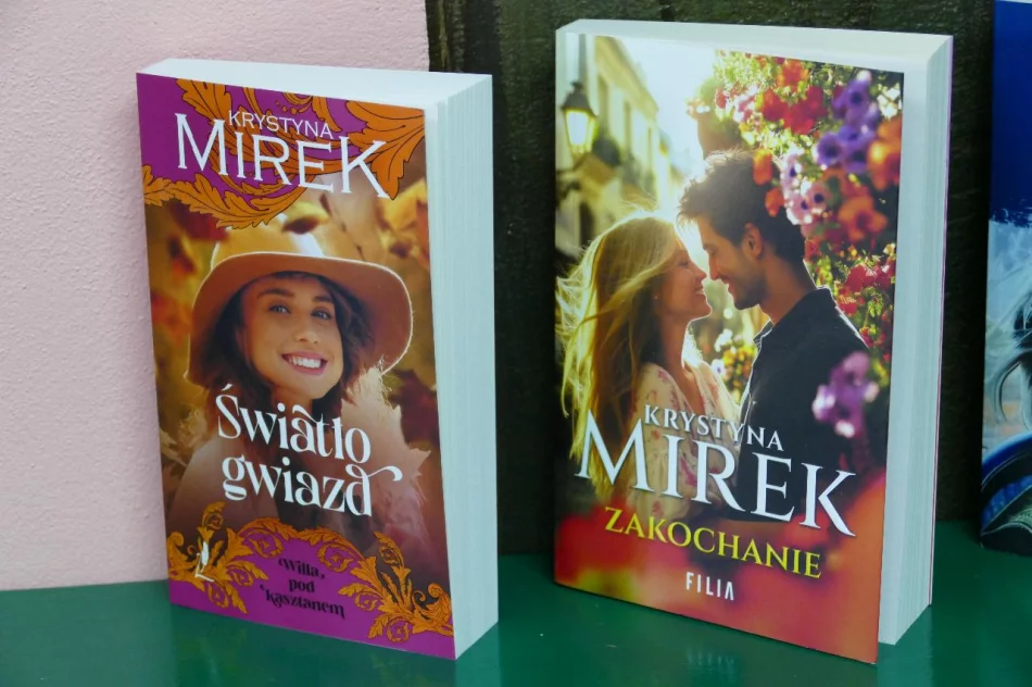 Spotkanie z pisarką Krystyną Mirek w bibliotece w Kaninie - zdjęcie 19