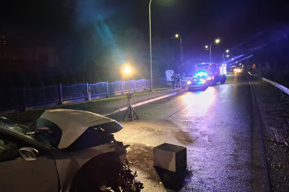 Wypadek: trzy auta rozbite, jeden z kierowców pijany - zdjęcie 4