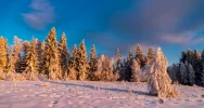 Beskid Wyspowy w mroźny poranek (zdjęcia) - zdjęcie 1