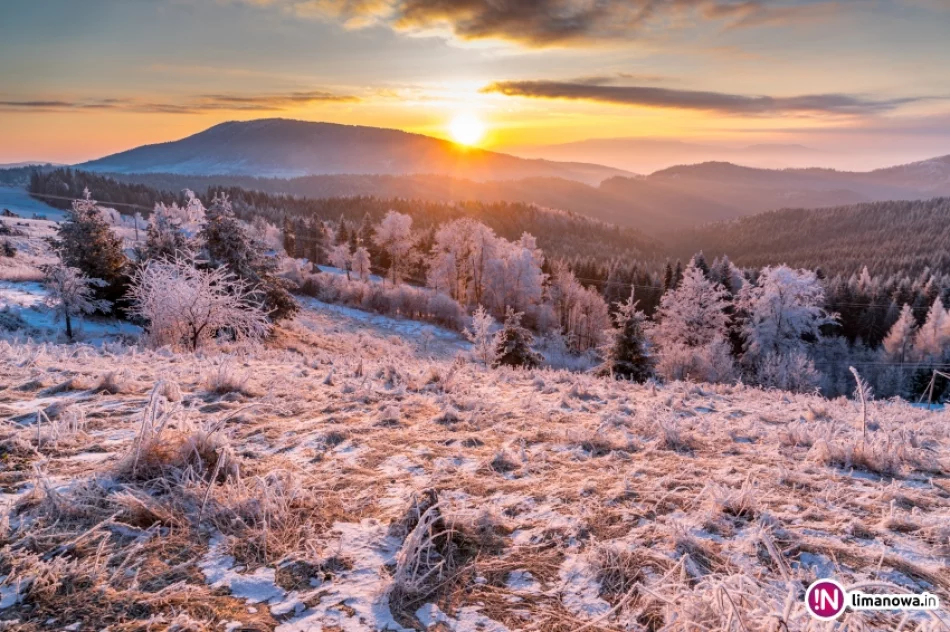 Beskid Wyspowy o mroźnym poranku - zdjęcie 2