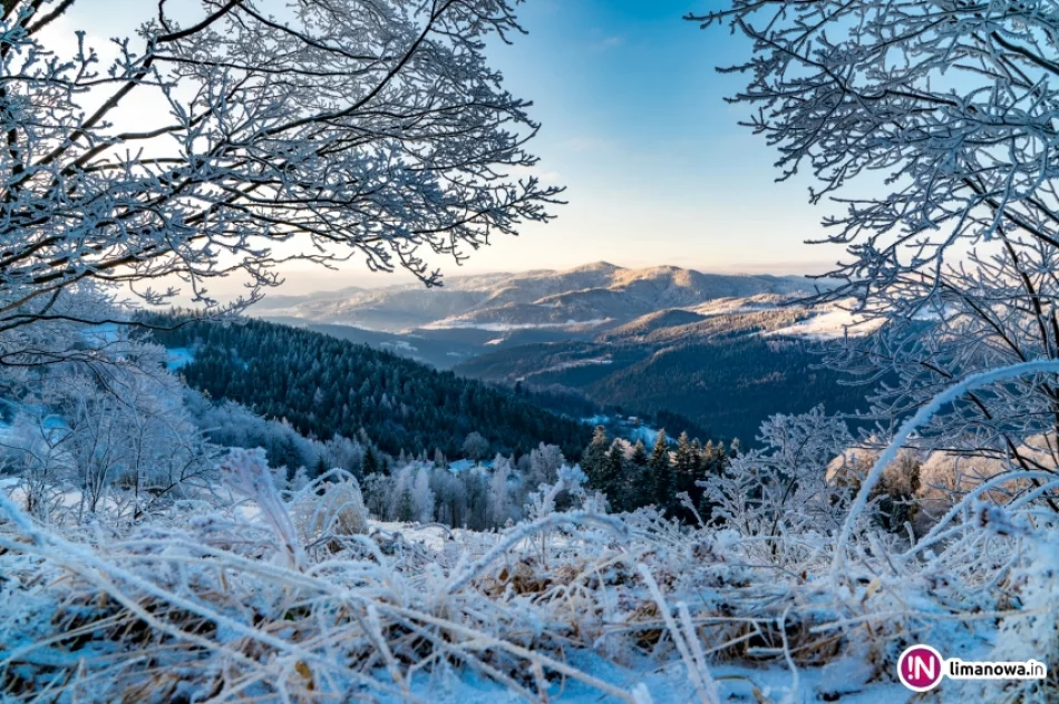 Beskid Wyspowy o mroźnym poranku - zdjęcie 4