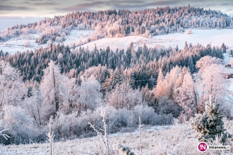 Beskid Wyspowy o mroźnym poranku - zdjęcie 5