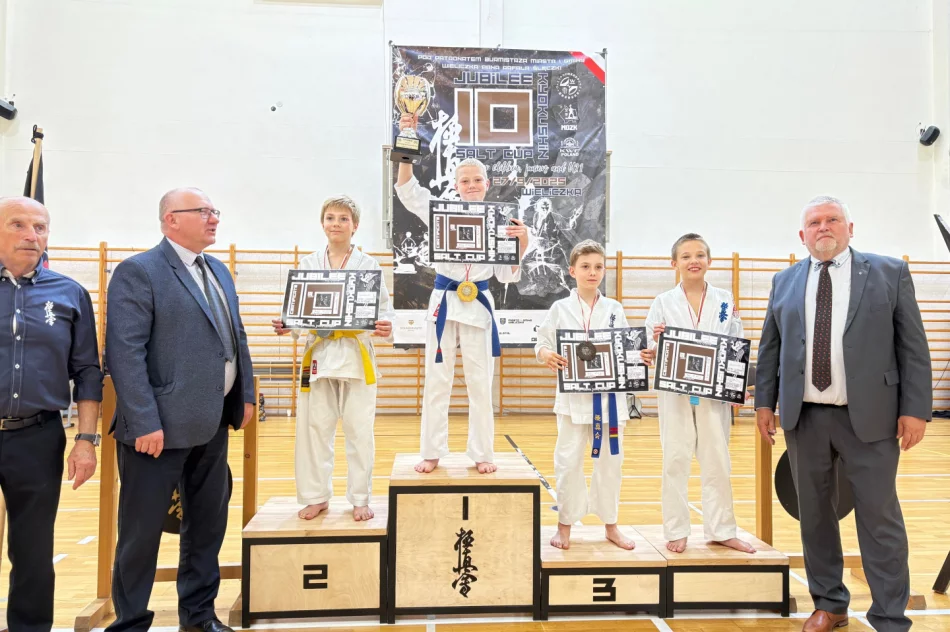 Siedem medali karateków ARS Limanowa – JONIEC Team na X Turnieju Karate Kyokushin o Puchar Solny w Wieliczce - zdjęcie 6