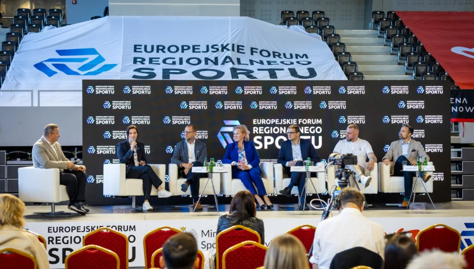 Europejskie Forum Regionalnego Sportu w Legionowie: sport jako motor rozwoju regionów   - zdjęcie 1