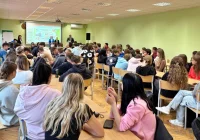 Spotkanie z maturzystami  - zdjęcie główne