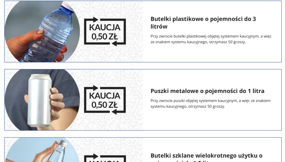​System kaucyjny działa od dziś, ale nie każda butelka będzie podlegała zwrotowi - zdjęcie 1