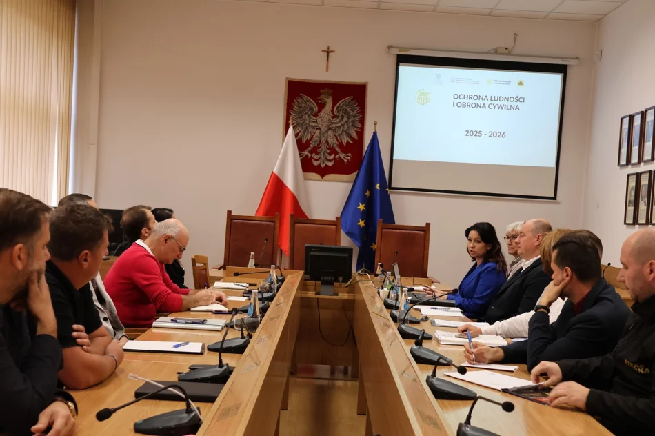 Posiedzenie Miejskiego Zespołu Zarządzania Kryzysowego - zdjęcie 7