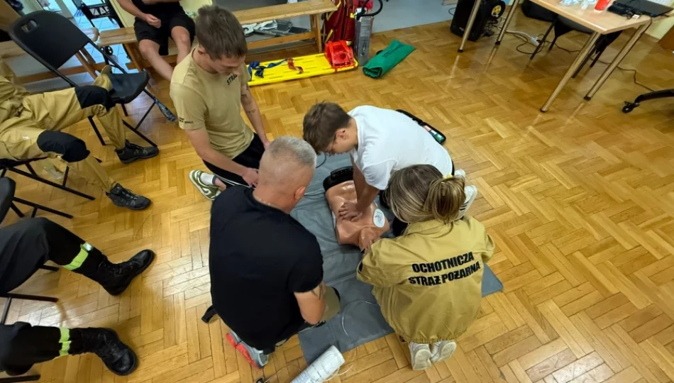 Strażacy i Maltańczycy zdobyli uprawnienia ratowników  - zdjęcie 1