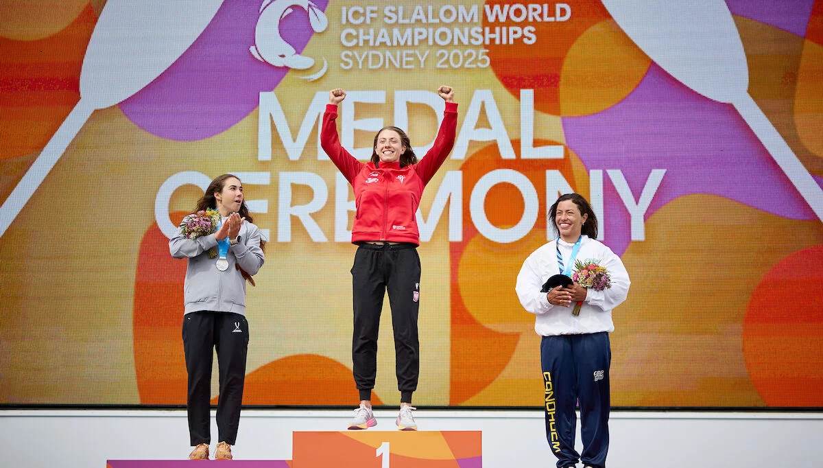 Klaudia Zwolińska mistrzynią świata/fot.: Polski Związek Kajakowy