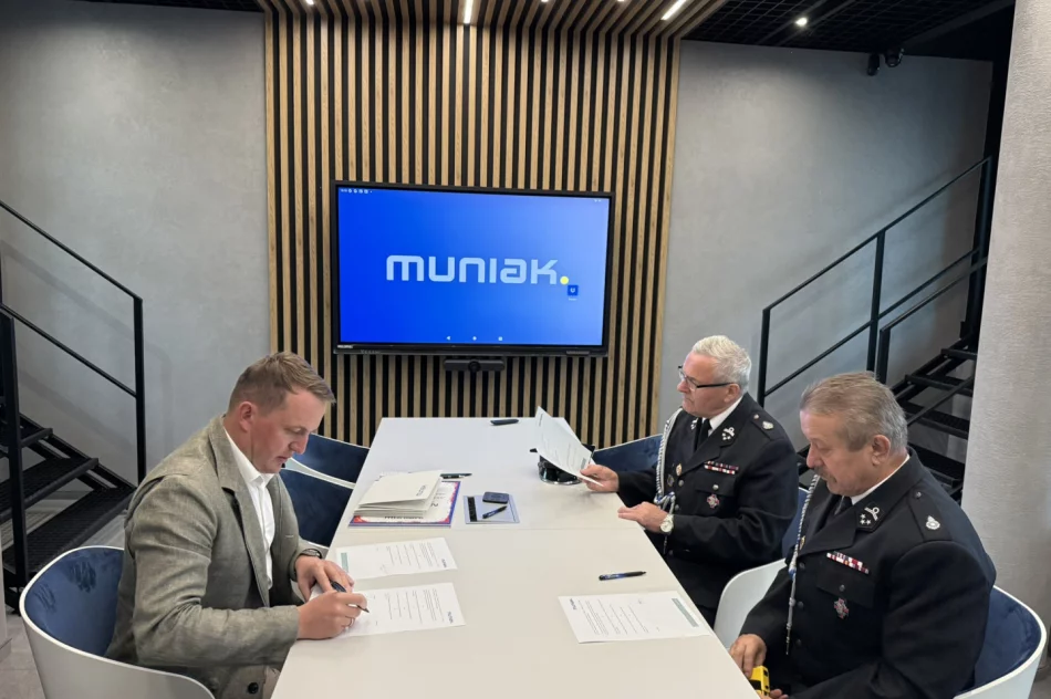 Firma Muniak dotuje jednostki Ochotniczych Straży Pożarnych - zdjęcie 4