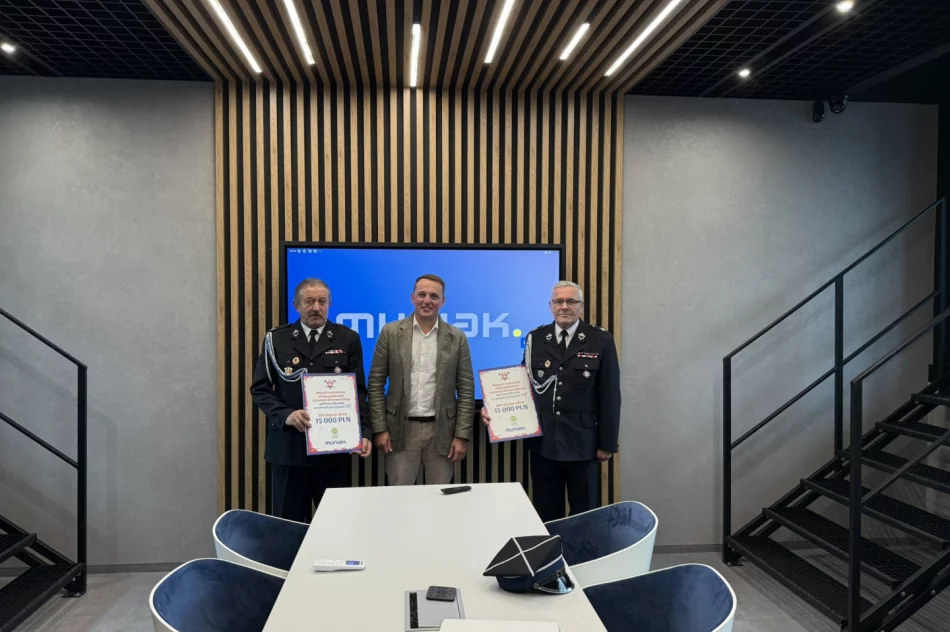 Firma Muniak dotuje jednostki Ochotniczych Straży Pożarnych - zdjęcie 5