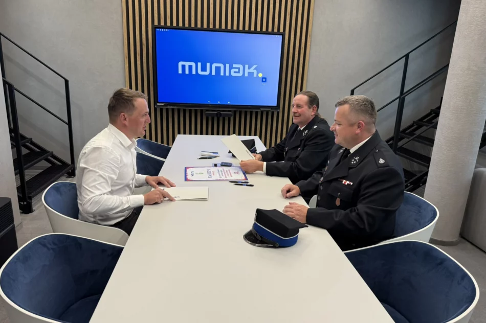 Firma Muniak dotuje jednostki Ochotniczych Straży Pożarnych - zdjęcie 10
