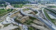 Zmiany na obwodnicy Krakowa: Rondo węzła Grębałów będzie otwarte dla kierowców w ramach budowy S7 - zdjęcie 4