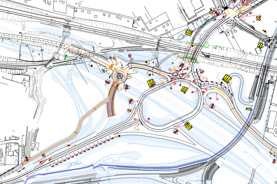 Zmiany na obwodnicy Krakowa: Rondo węzła Grębałów będzie otwarte dla kierowców w ramach budowy S7 - zdjęcie 7