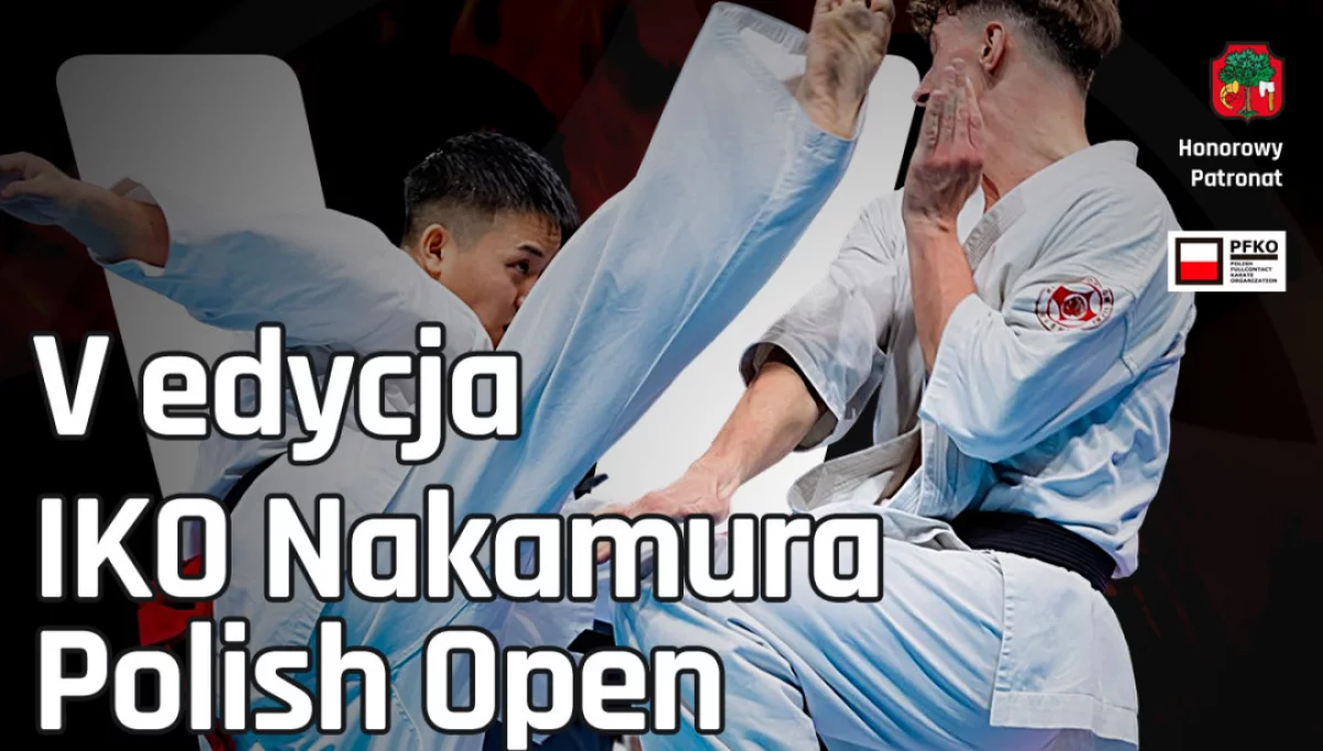 25 października w Limanowej odbędzie się 5. edycja turnieju IKO Nakamura Polish Open 2025