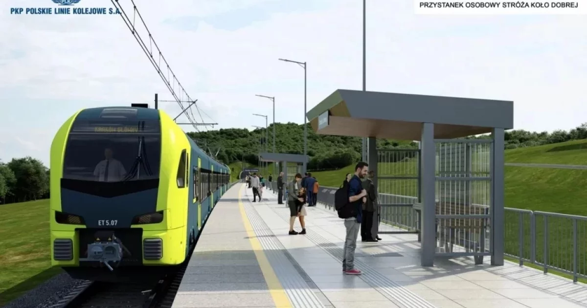 Inwestycja kolejowa - umowa na linię Szczyrzyc–Tymbark