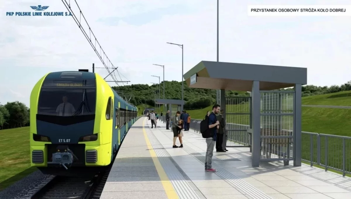 Inwestycja kolejowa - umowa na linię Szczyrzyc–Tymbark