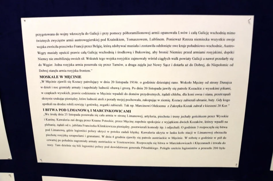 „Męcina w drodze do niepodległości. Męcinianie w dobie I wojny światowej i walk z bolszewikami” - zdjęcie 8