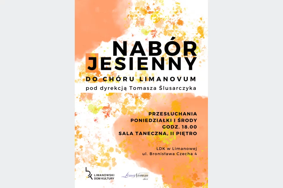 Jesienny nabór do chóru LimaNovum! - zdjęcie 2