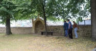 Odbiór wyremontowanego muru przy zabytkowym kościele w Nowym Rybiu - zdjęcie 4