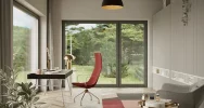 Okna pasywne w nowoczesnej architekturze - design i duże przeszklenia bez strat ciepła - zdjęcie 3