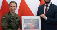 Gratulacje od wicepremiera dla medalistki w mundurze - zdjęcie 4