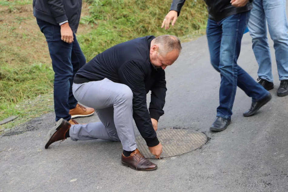 Długooczekiwana inwestycja zakończona – kanalizacja na Starej Wsi oddana do użytku - zdjęcie 10