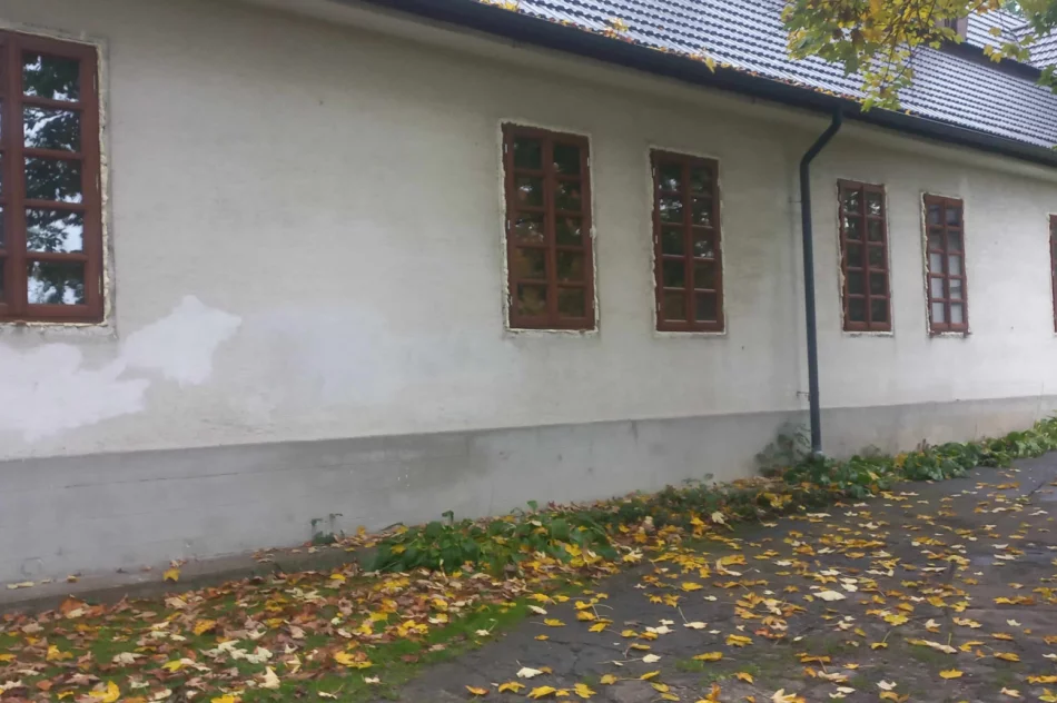 Limanowskie muzeum wymienia zewnętrzne okna i drzwi w zabytkowym Dworze Marsów - zdjęcie 4