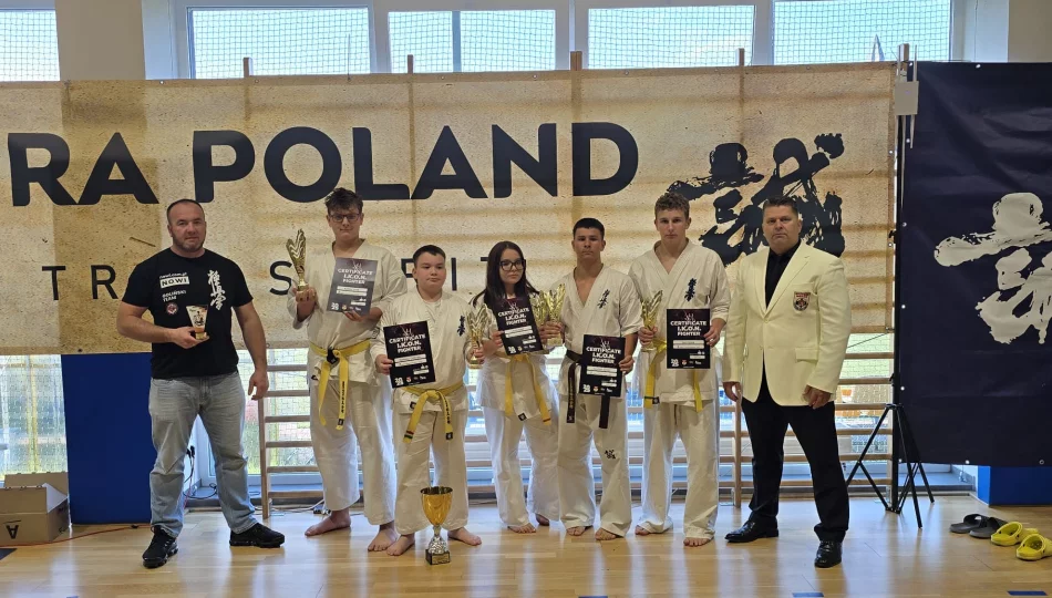 Limanowscy karatecy w Białymstoku wypadli na medal - zdjęcie 1