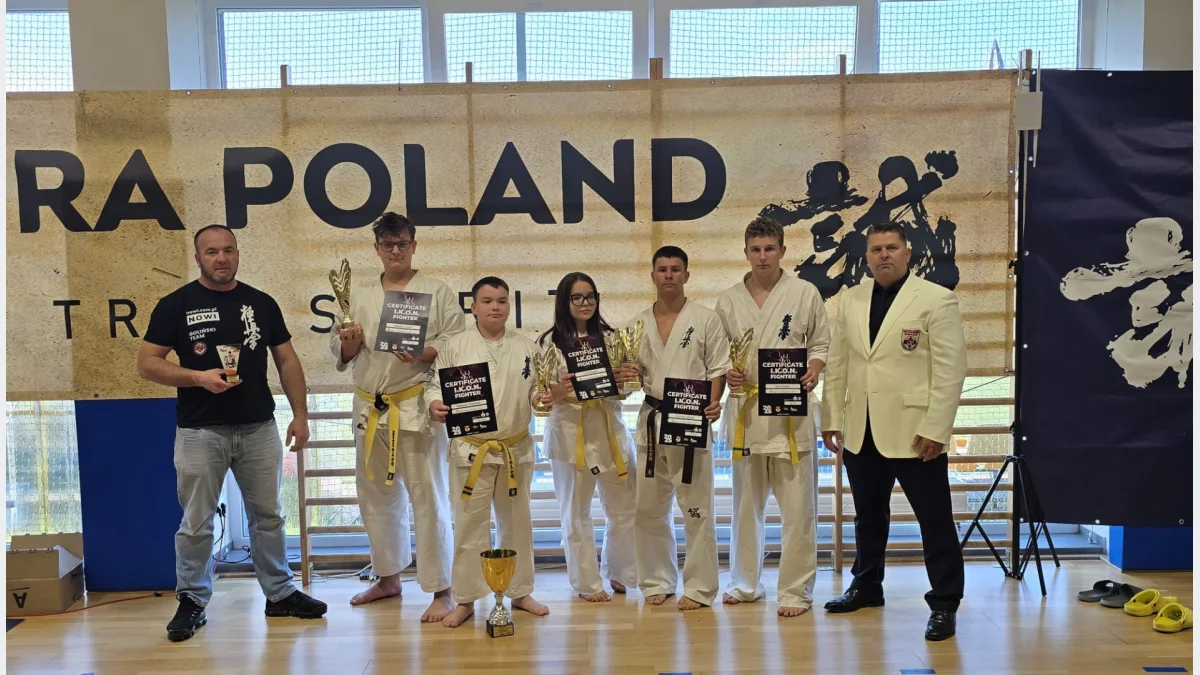 Limanowscy karatecy w Białymstoku wypadli na medal