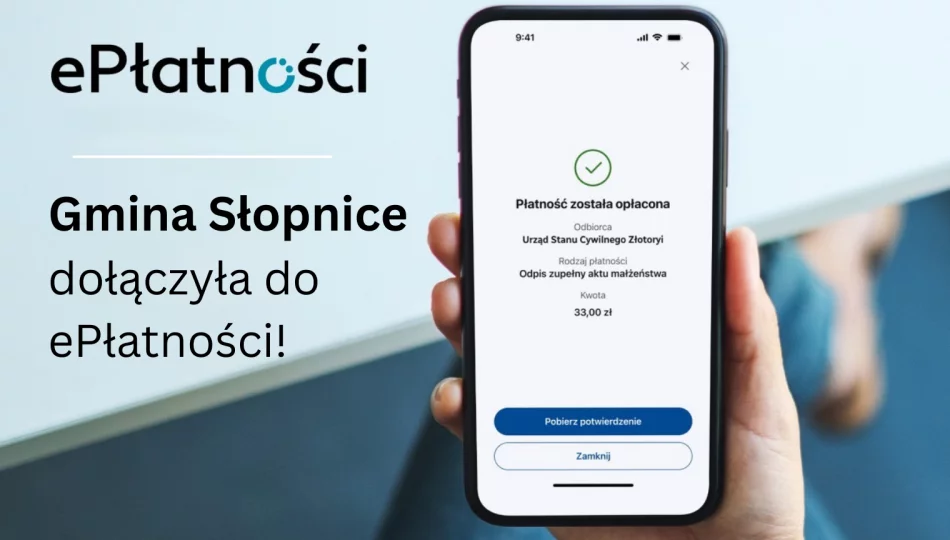 Pierwsza gmina w powiecie z ePłatnościami w mObywatelu - zdjęcie 1