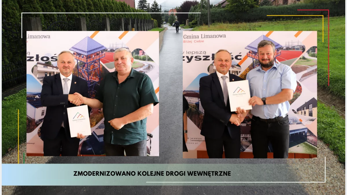 Odbiór zmodernizowanych dróg w Rupniowie i w Mordarce