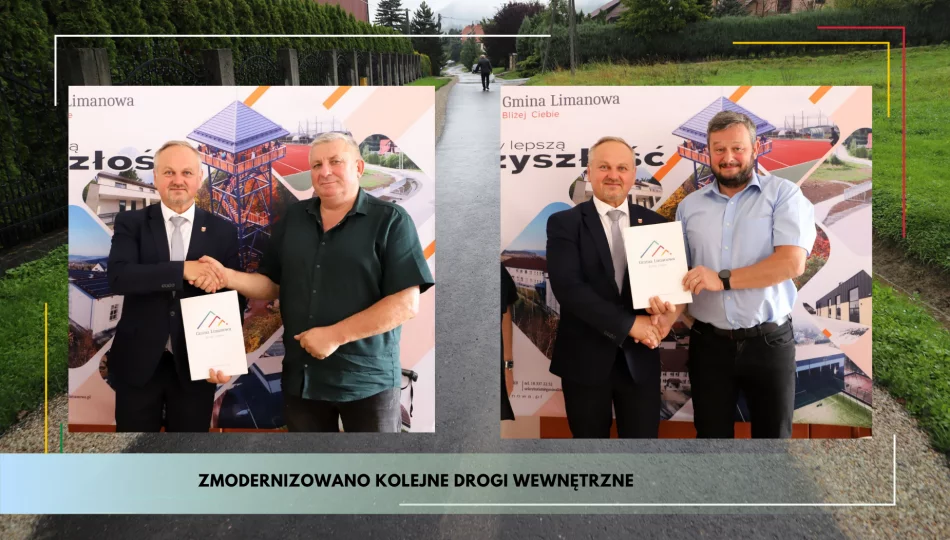 Odbiór zmodernizowanych dróg w Rupniowie i w Mordarce - zdjęcie 1