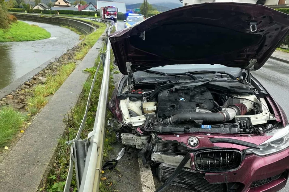 Nietrzeźwy 18-latek w BMW uderzył w bariery - zdjęcie 4