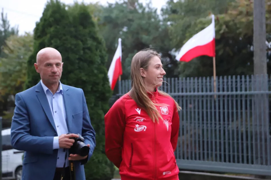 Tak witano potrójną medalistkę (ZDJĘCIA, WIDEO) - zdjęcie 7