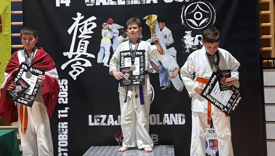 Polish Open WKB: limanowscy karatecy z medalami - zdjęcie 1