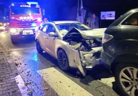 Piesza potrącona na pasach w wyniku kolizji - zdjęcie główne