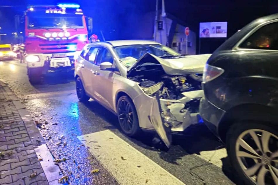 Piesza potrącona na pasach w wyniku kolizji - zdjęcie 12