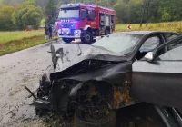 BMW w rowie. 24-latek z 1,5 promila i zatrzymanym prawem jazdy - zdjęcie główne
