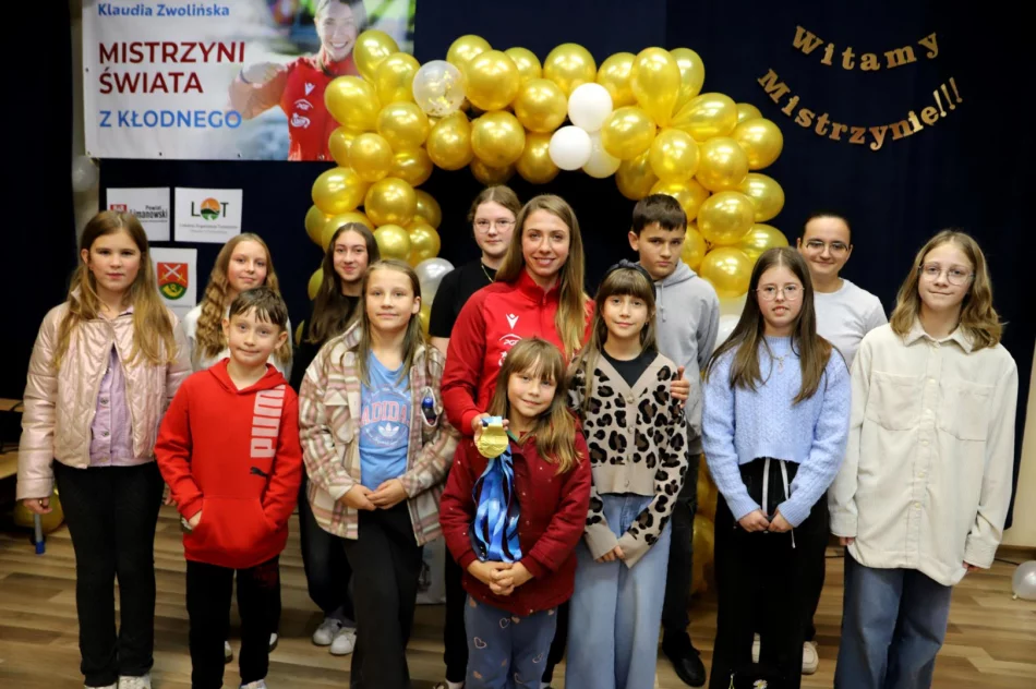 Klaudia Zwolińska z tytułem mistrzyni ŚWIATA, wraca do Kłodnego - zdjęcie 5