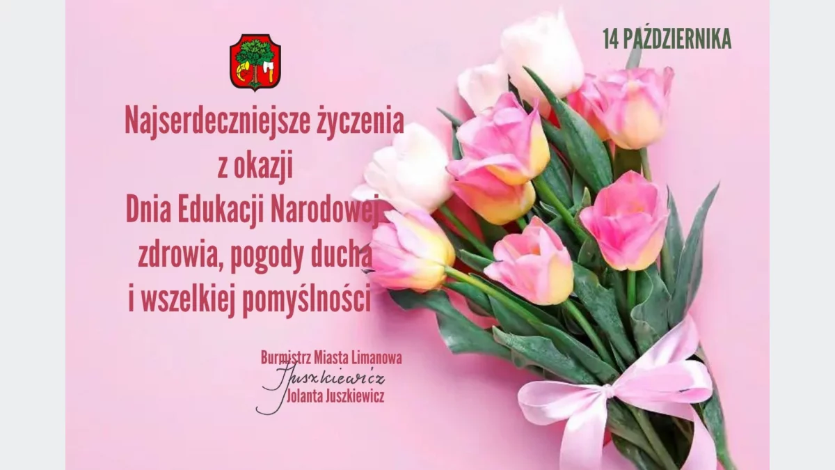Życzenia z okazji Dnia Edukacji Narodowej!