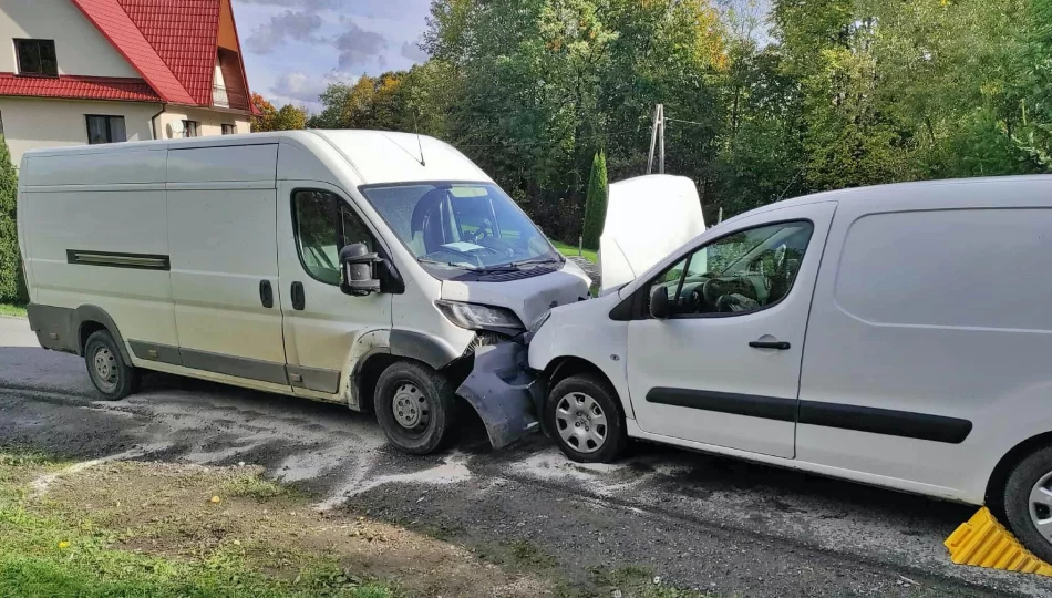 Kolizyjny poniedziałek na drogach - zdjęcie 1