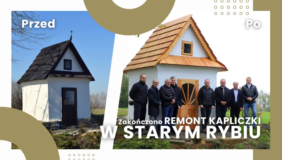 Zakończono remont kapliczki w Starym Rybiu - zdjęcie 1
