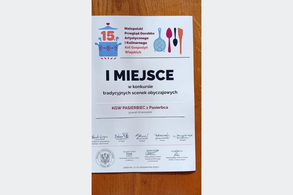 Sukces gospodyń z Gminy Limanowa! KGW Pasierbiec i KGW Makowica wśród najlepszych w Małopolsce - zdjęcie 16