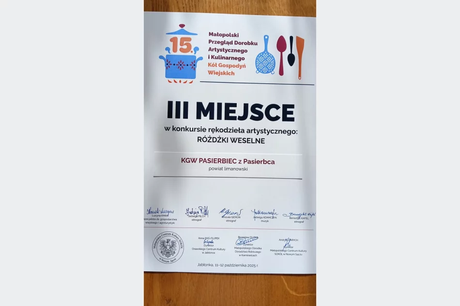 Sukces gospodyń z Gminy Limanowa! KGW Pasierbiec i KGW Makowica wśród najlepszych w Małopolsce - zdjęcie 19