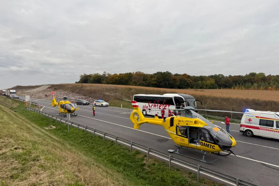 Groźny wypadek małopolskiej delegacji w Austrii (ZDJĘCIA) - zdjęcie 6
